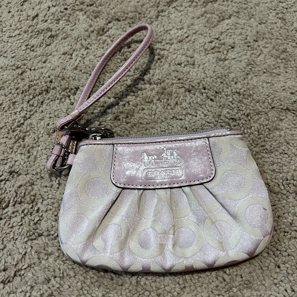 Coach wristlet